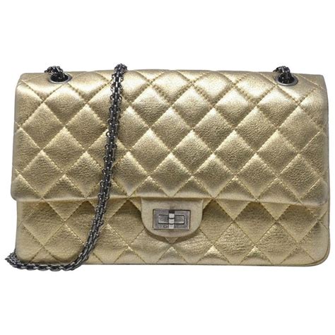 chanel reissue gold or silver|coco chanel 2.55 reissue.